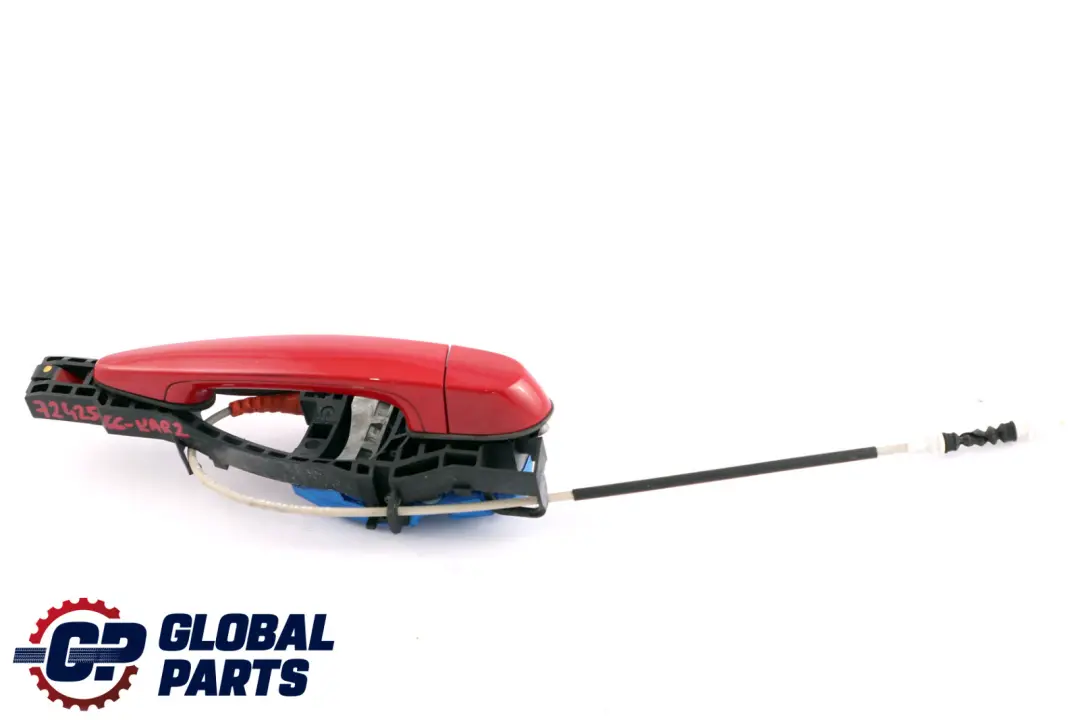 BMW 1 Series 2 F20 LCI Complete Rear Right Grab Handle O/S Karmesinrot Red A61 - SKU 7242566-KAR2 - Part number 7242566