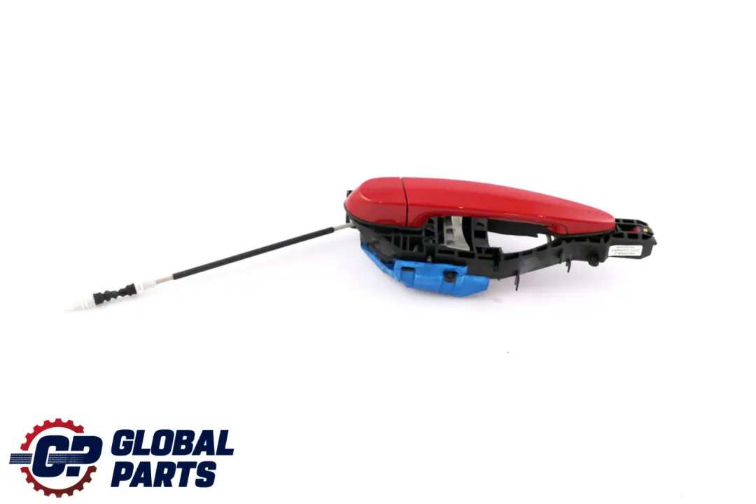 BMW 1 Series 2 F20 LCI Complete Rear Right Grab Handle O/S Karmesinrot Red A61 - SKU 7242566-KAR2 - Part number 7242566