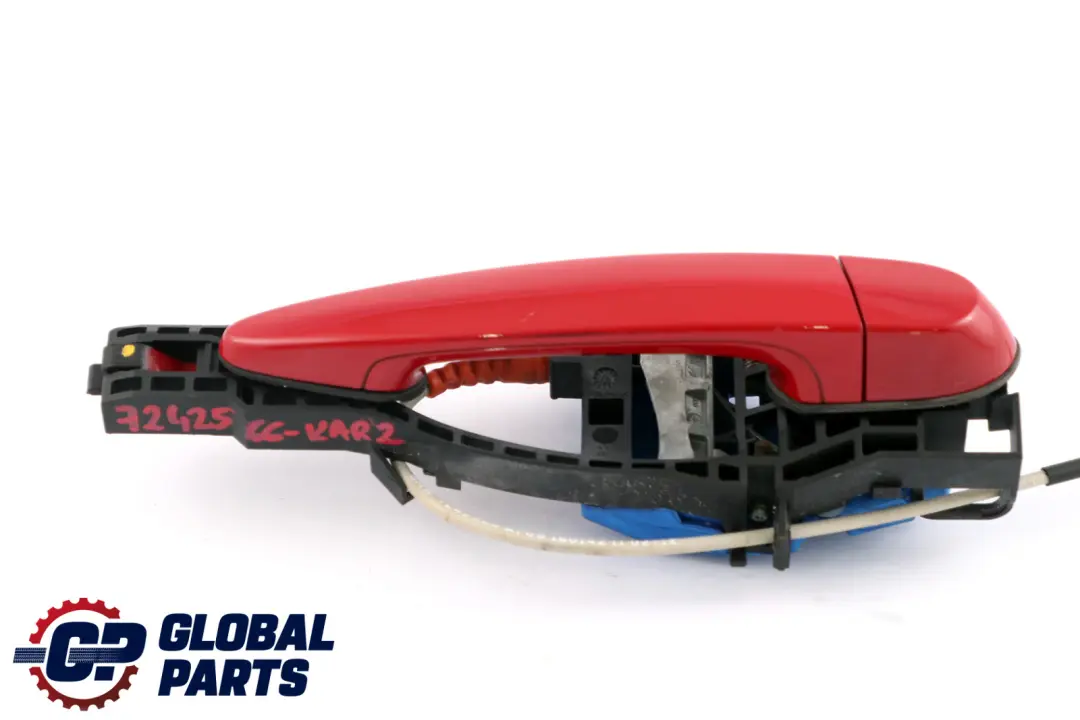 BMW 1 Series 2 F20 LCI Complete Rear Right Grab Handle O/S Karmesinrot Red A61 - SKU 7242566-KAR2 - Part number 7242566