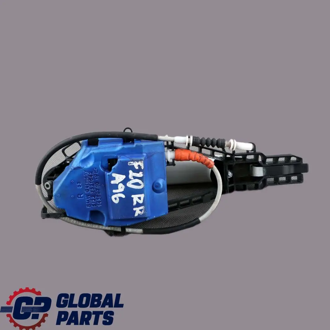 BMW 1 er F20 Kompletter Haltegriff Hinten Rechts Mineralweiss A96 - SKU 7242566-MW - Teilenummer 7242566