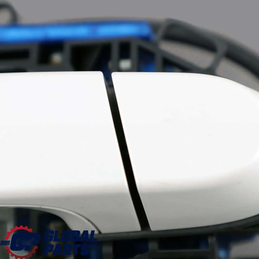 BMW 1 F20 Complete Rear Right Grab Handle O/S Mineralweiss Mineral White A96 - SKU 7242566-MW - Part number 7242566