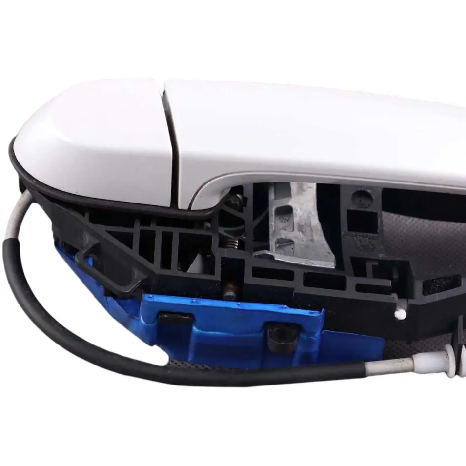 Complete Rear Right Grab Handle O/S Mineralweiss Mineral White A96 to BMW 1 F20 with Part number 7242566 BMW 1 F20 Complete Rear Right Grab Handle O/S Mineralweiss Mineral White A96 - SKU 7242566-MW - Part number 7242566