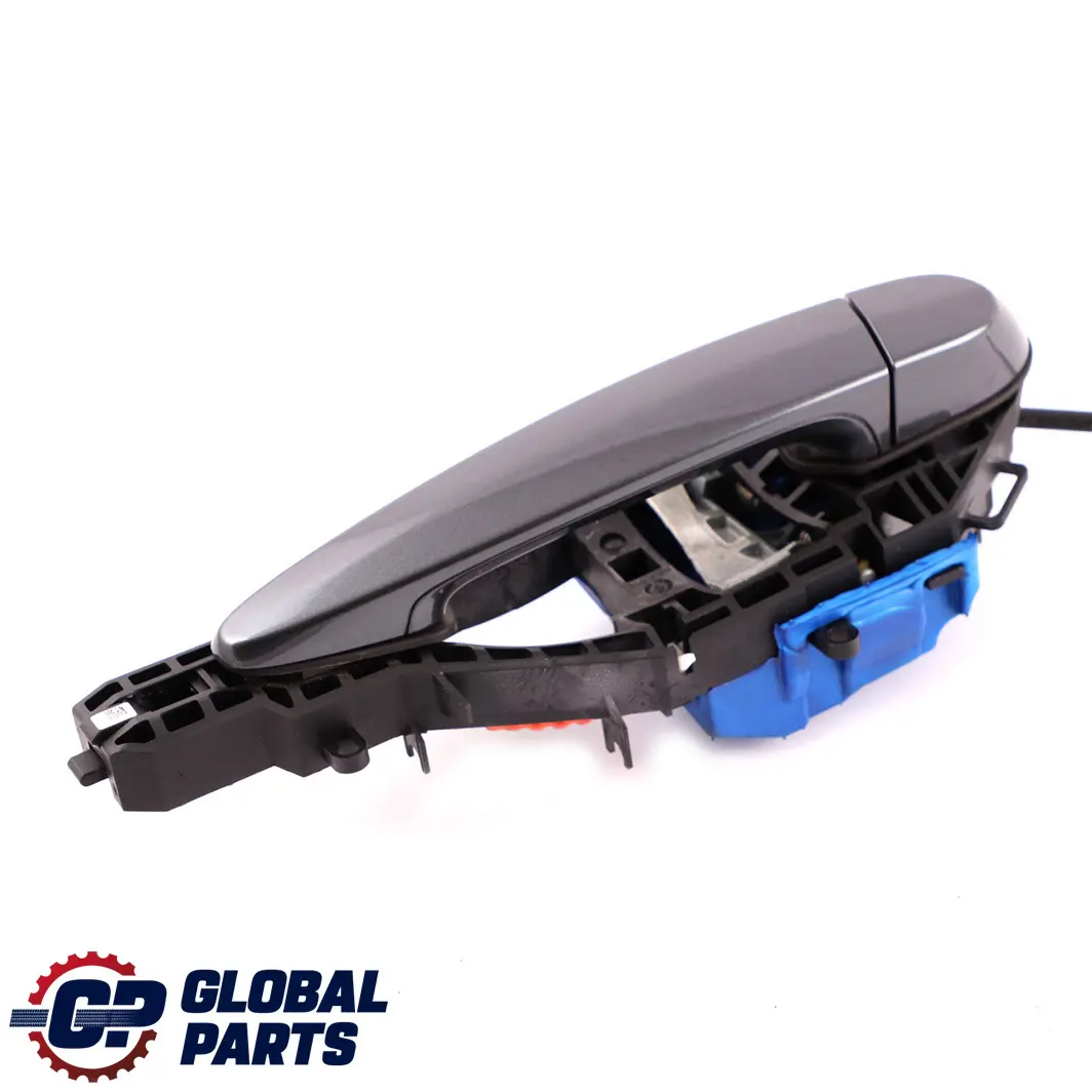 BMW 1 Series F20 Complete Rear Right Grab Handle O/S Sparkling Graphite A22 - SKU 7242566-SG - Part number 7242566