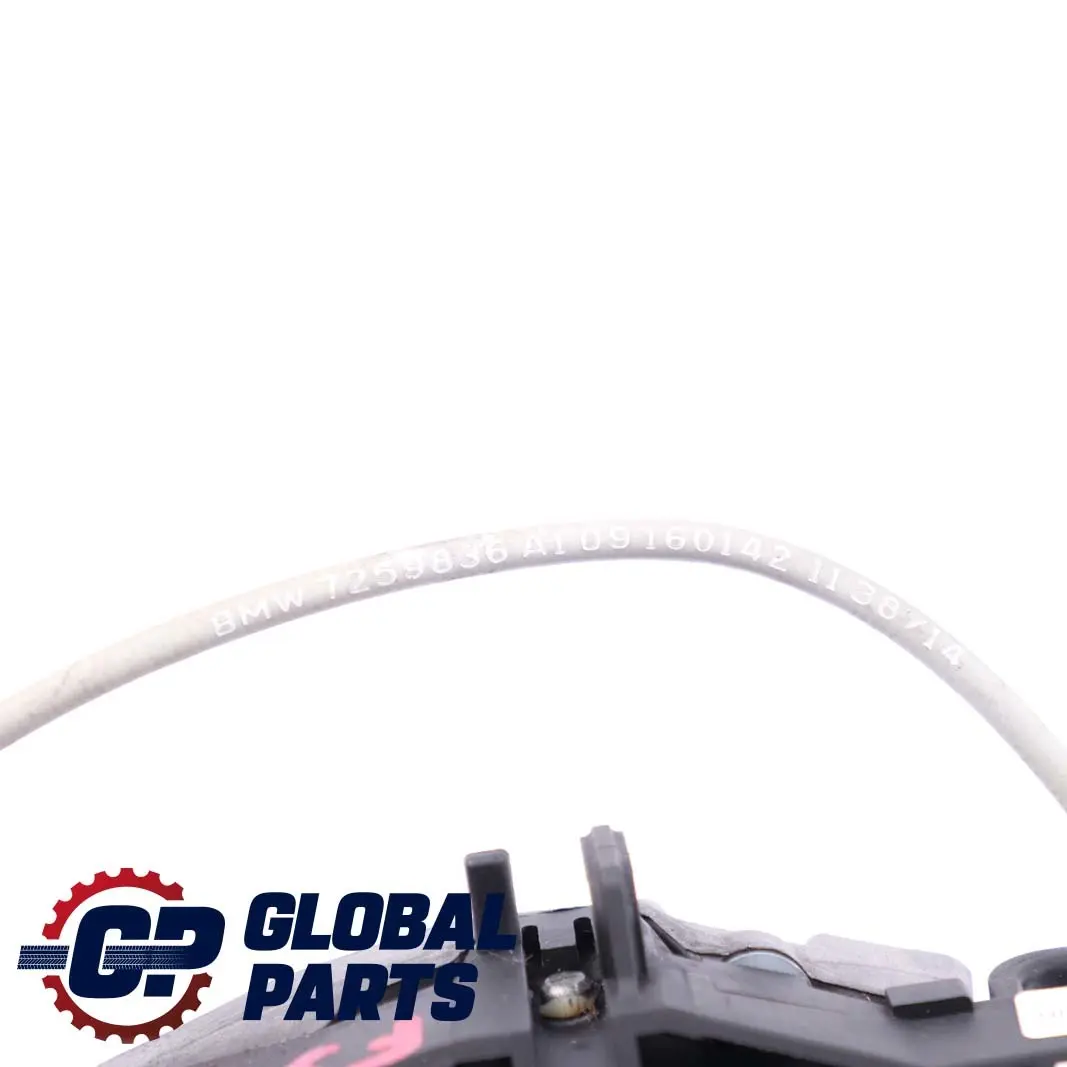 BMW F30 F31 Poignée Porte Extérieure Arrière Gauche Finition Saphir Noir - 475 - SKU 7242567-BS1 - Numéro de pièce 7242567