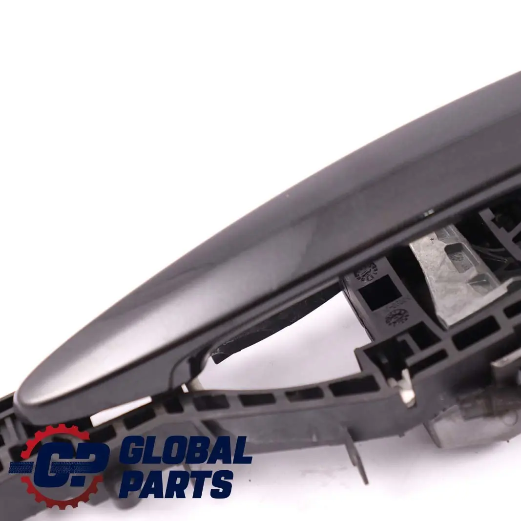 BMW F30 F31 Poignée Porte Extérieure Arrière Gauche Finition Saphir Noir - 475 - SKU 7242567-BS1 - Numéro de pièce 7242567