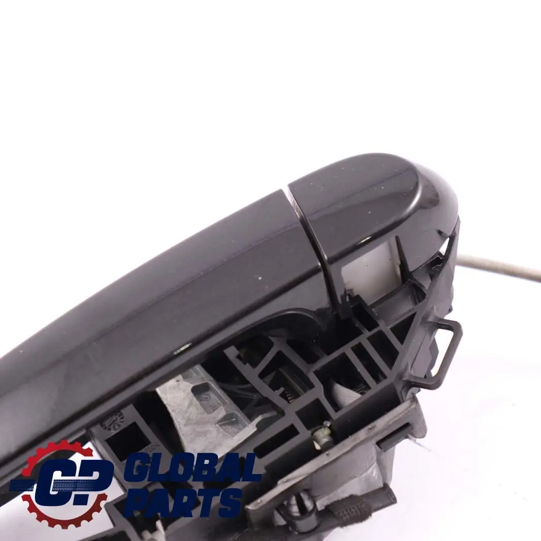 BMW F30 F31 Puerta Trasera Izquierda Exterior Asidero Negro Zafiro 475 - SKU 7242567-BS1 - Número de pieza 7242567