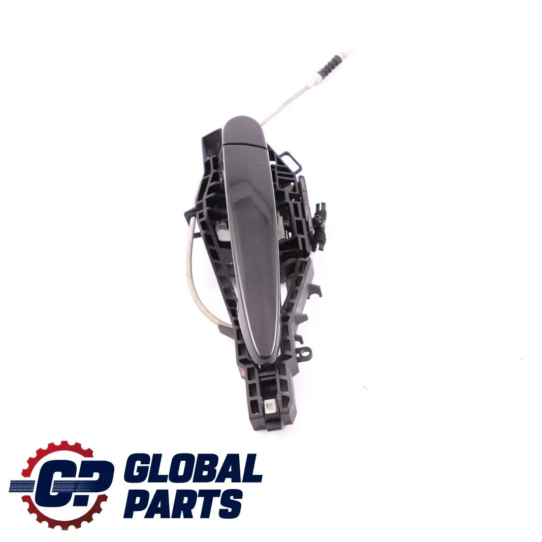 BMW F30 F31 Poignée Porte Extérieure Arrière Gauche Finition Saphir Noir - 475 - SKU 7242567-BS1 - Numéro de pièce 7242567
