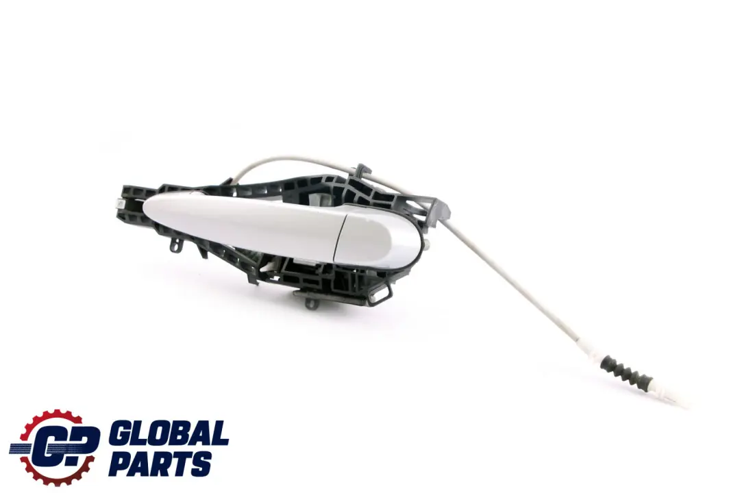BMW F30 F80 M3 Klamka Zewnętrzna Tył Lewy Glacier Silver Srebrna - SKU 7242567-GSB - Numer Części 7242567