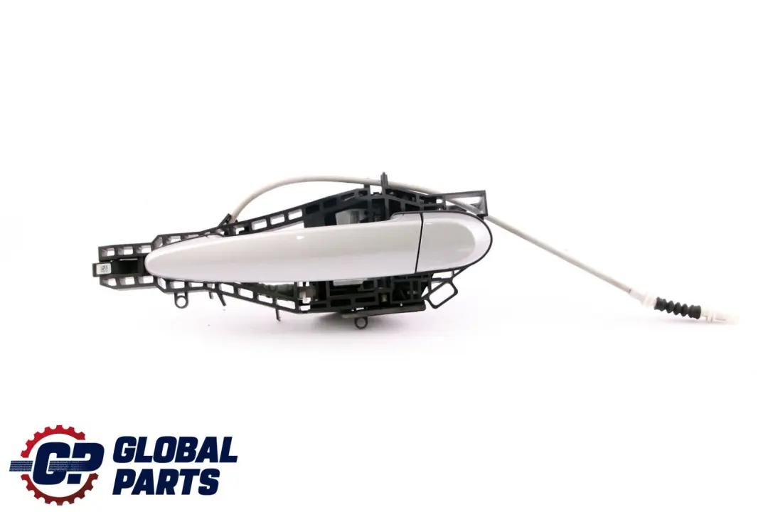 BMW F30 F80 M3 Rear Left Outside Door Grab Handle N/S Glacier Silver - SKU 7242567-GSB - Part number 7242567