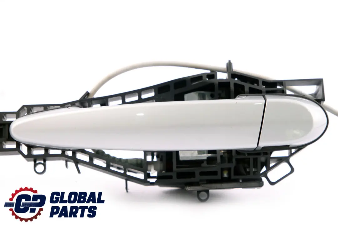 Left Outside Door Grab Handle N/S Glacier Silver to BMW F30 F80 M3 Rear with Part number 7242567 BMW F30 F80 M3 Rear Left Outside Door Grab Handle N/S Glacier Silver - SKU 7242567-GSB - Part number 7242567