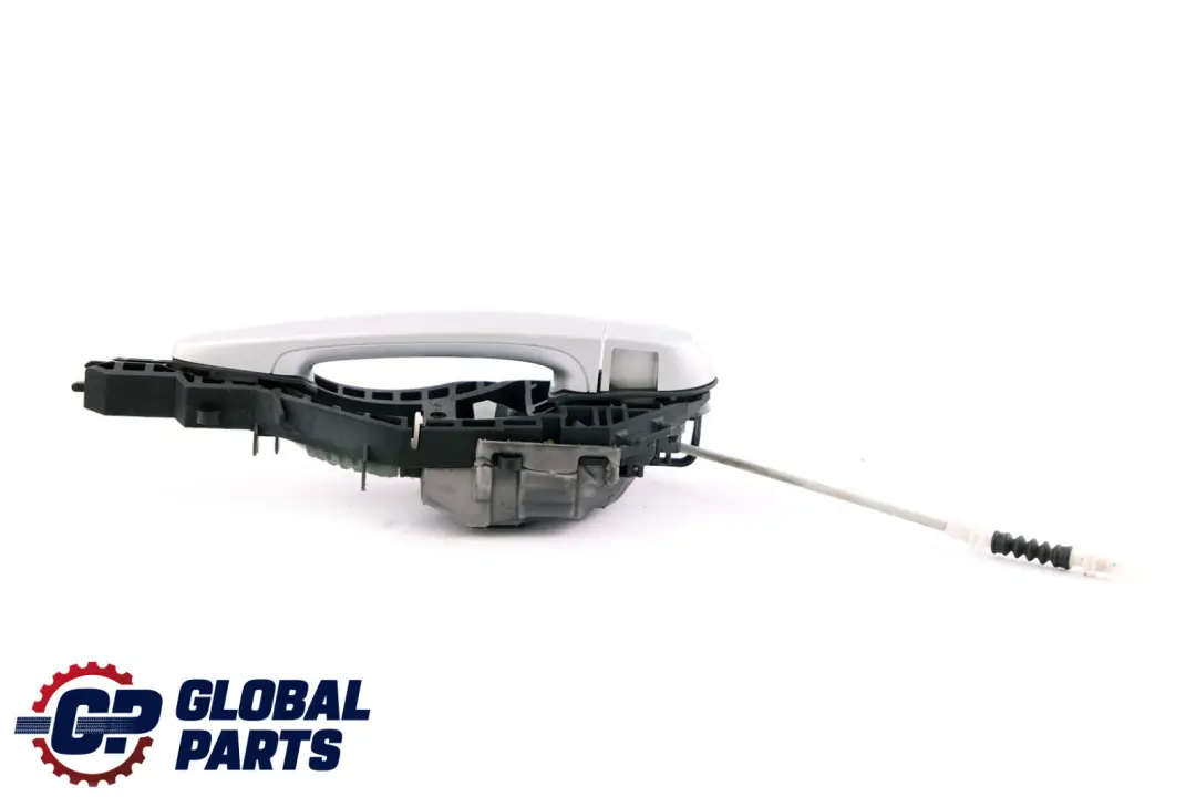 BMW F30 F80 M3 Rear Left Outside Door Grab Handle N/S Glacier Silver - SKU 7242567-GSB - Part number 7242567