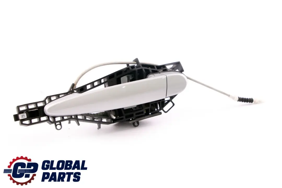 BMW F30 F80 M3 Rear Left Outside Door Grab Handle N/S Glacier Silver - SKU 7242567-GSB - Part number 7242567