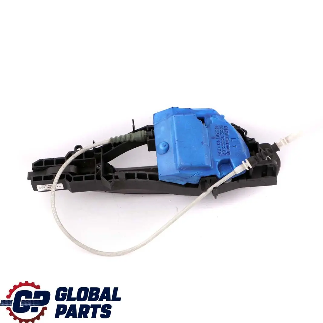 Left Outside Door Grab Handle N/S Mineral Grau Metallic B39 to BMW 3 F30 F31 Rear with Part number 7242567 BMW 3 F30 F31 Rear Left Outside Door Grab Handle N/S Mineral Grau Metallic B39 - SKU 7242567-MG - Part number 7242567