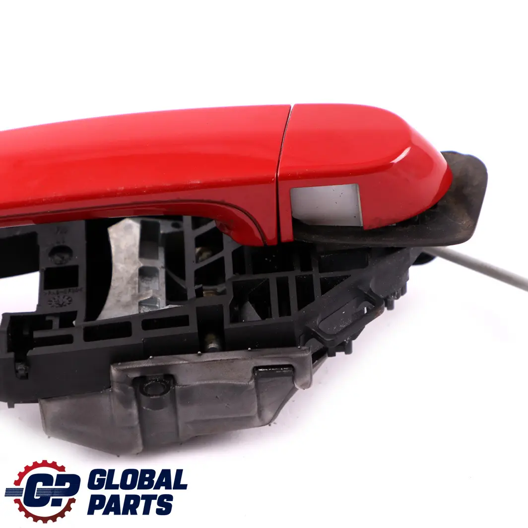 Puerta Trasera Izquierda Exterior Asidero Melbourne Rojo para BMW F30 F31 con número de pieza 7242567 BMW F30 F31 Puerta Trasera Izquierda Exterior Asidero Melbourne Rojo - SKU 7242567-MRT - Número de pieza 7242567