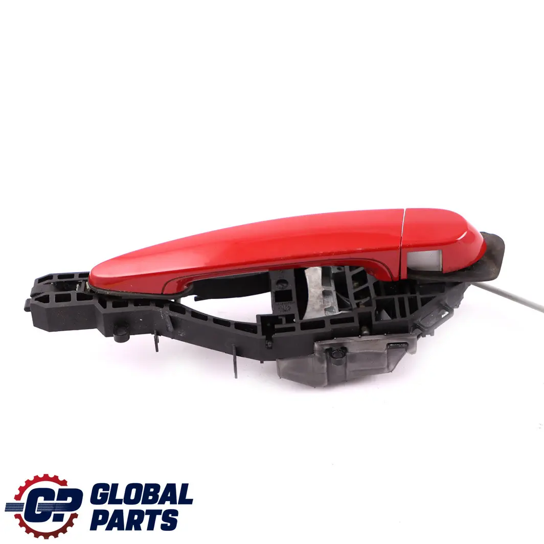 Puerta Trasera Izquierda Exterior Asidero Melbourne Rojo para BMW F30 F31 con número de pieza 7242567 BMW F30 F31 Puerta Trasera Izquierda Exterior Asidero Melbourne Rojo - SKU 7242567-MRT - Número de pieza 7242567