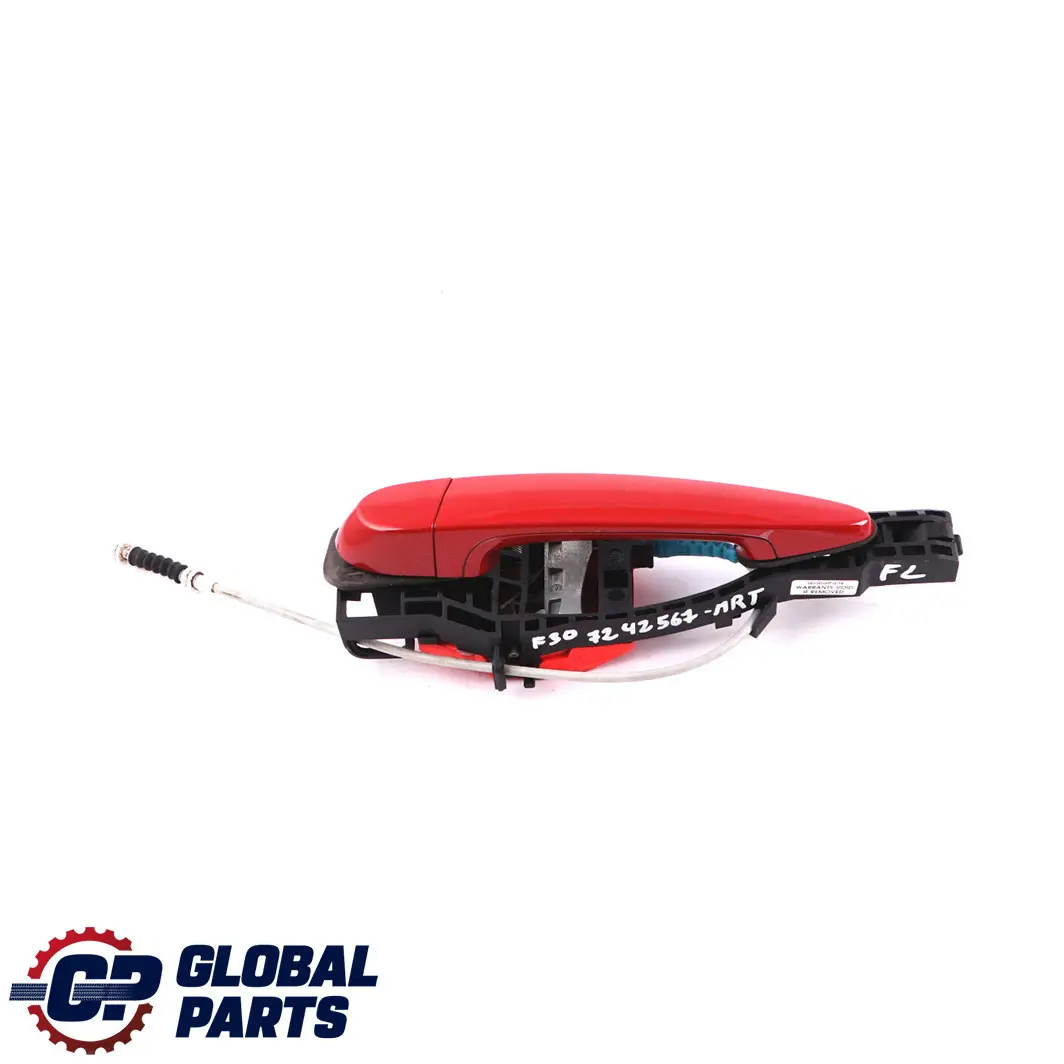 Delantero Izquierdo Puerta Agarradera Melbourne Rojo para BMW F30 F31 con número de pieza 7242567 BMW F30 F31 Delantero Izquierdo Puerta Agarradera Melbourne Rojo - SKU 7242567-MRT1 - Número de pieza 7242567