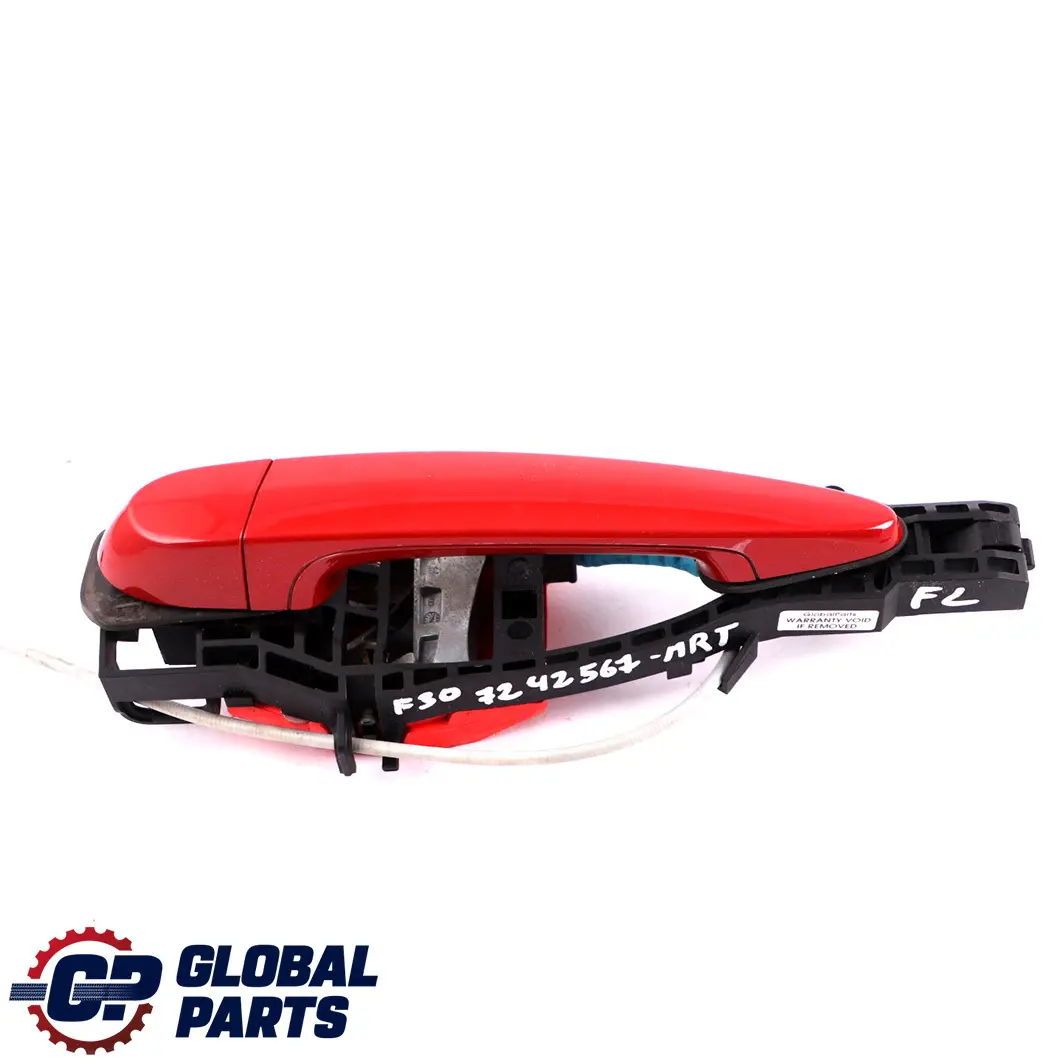 BMW F30 F31 Maniglia esterna porta anteriore sinistra Melbourne Rosso 7242567