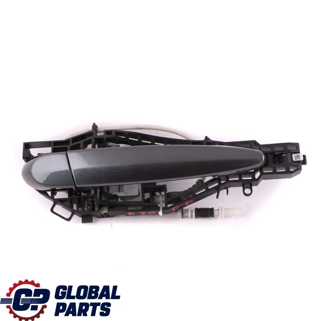 BMW F30 F31 Klamka Zewnetrzna Drzwi Tył Prawy Szara - SKU 7242568-MG - Numer Części 7242568