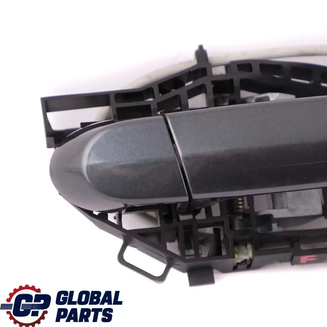 BMW F30 F31 Rear Outside Door Grab Handle Right O/S Mineral Grey B39 - SKU 7242568-MG - Part number 7242568