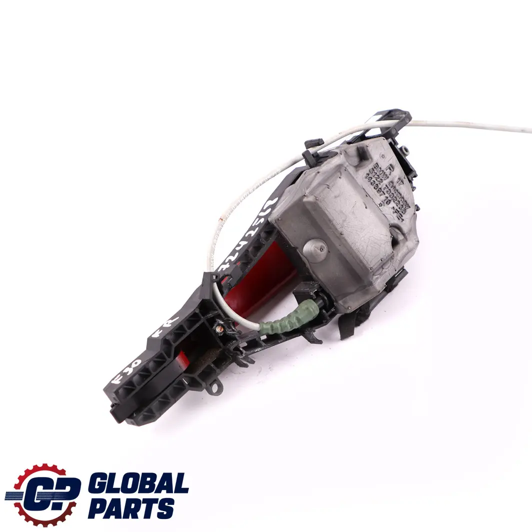 Right Outside Door Grab Handle O/S Melbourne Rot Red A75 to BMW 3 F30 F31 Rear with Part number 7242568 BMW 3 F30 F31 Rear Right Outside Door Grab Handle O/S Melbourne Rot Red A75 - SKU 7242568-MRT - Part number 7242568