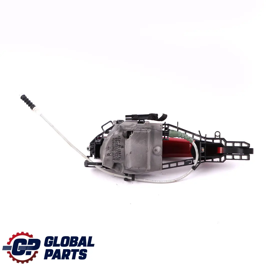 Right Outside Door Grab Handle O/S Melbourne Rot Red A75 to BMW 3 F30 F31 Rear with Part number 7242568 BMW 3 F30 F31 Rear Right Outside Door Grab Handle O/S Melbourne Rot Red A75 - SKU 7242568-MRT - Part number 7242568