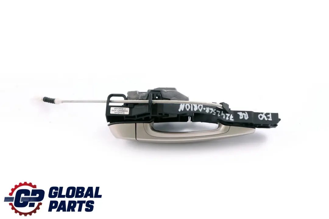 Door Handle Rear Right O/S Orionsilber Silver Metallic A92 to BMW 3 Series F30 F31 with Part number 7242568 BMW 3 Series F30 F31 Door Handle Rear Right O/S Orionsilber Silver Metallic A92 - SKU 7242568-ORION - Part number 7242568