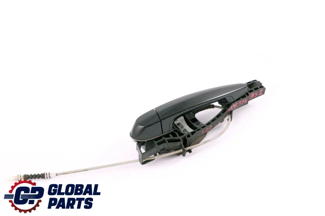 BMW F20 LCI Complete Front Left Grab Handle N/S Black Sapphire 475 - SKU 7242575-BS2 - Part number 7242575