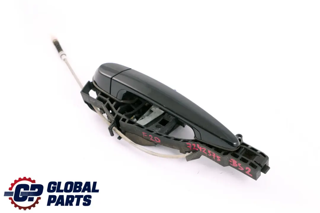 Complete Front Left Grab Handle N/S Black Sapphire 475 to BMW F20 LCI with Part number 7242575 BMW F20 LCI Complete Front Left Grab Handle N/S Black Sapphire 475 - SKU 7242575-BS2 - Part number 7242575