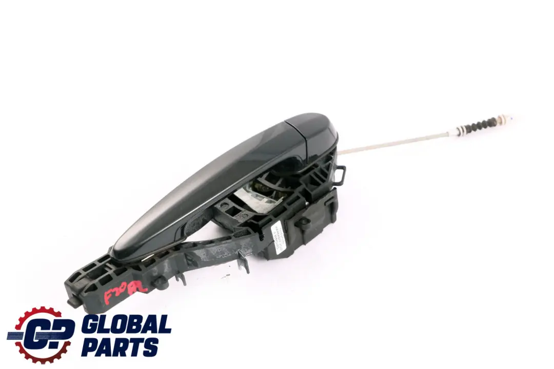 BMW F20 LCI Complete Front Left Grab Handle N/S Black Sapphire 475 - SKU 7242575-BS2 - Part number 7242575