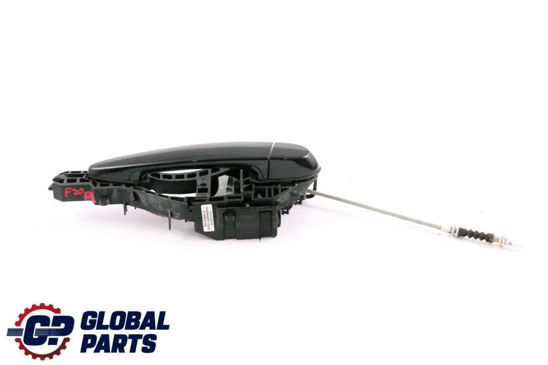 BMW F20 LCI Complete Front Left Grab Handle N/S Black Sapphire 475 - SKU 7242575-BS2 - Part number 7242575