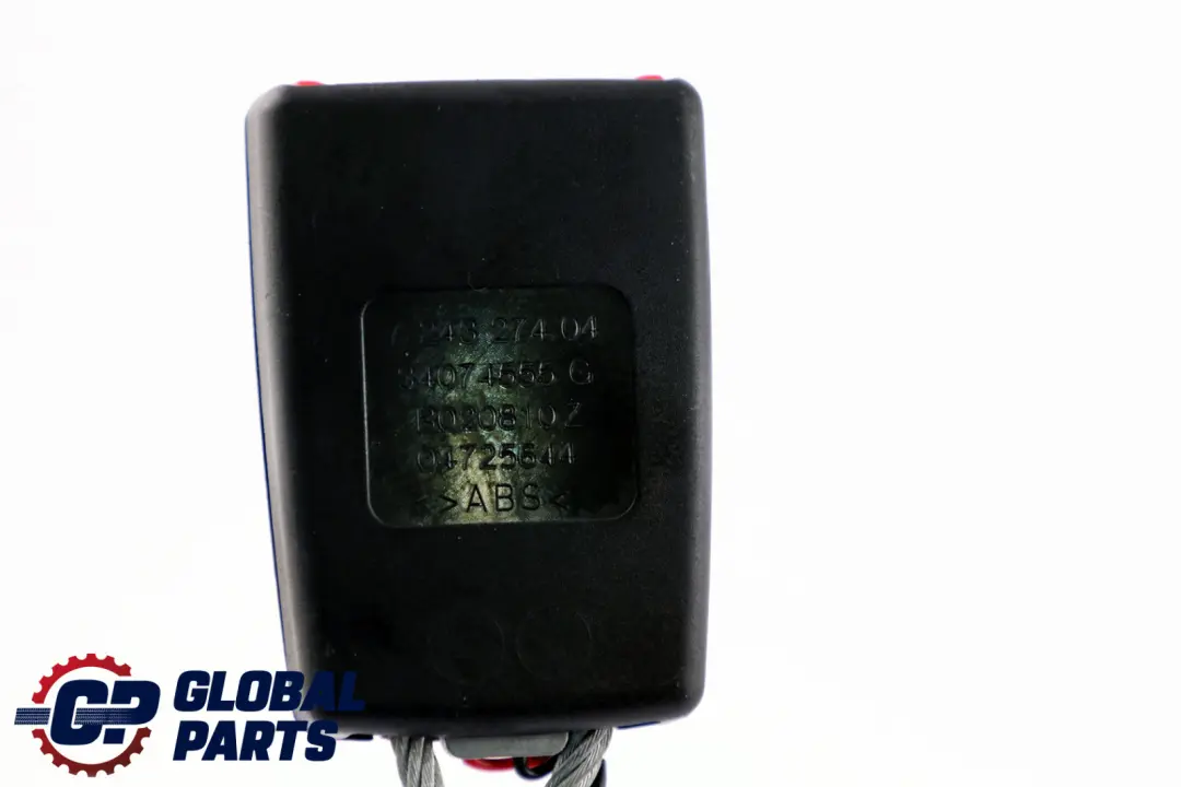 BMW 5 Series F10 F11 Lower Seat Belt Latch Buckle Rear Right O/S - SKU 7243274 - Part number 7243274