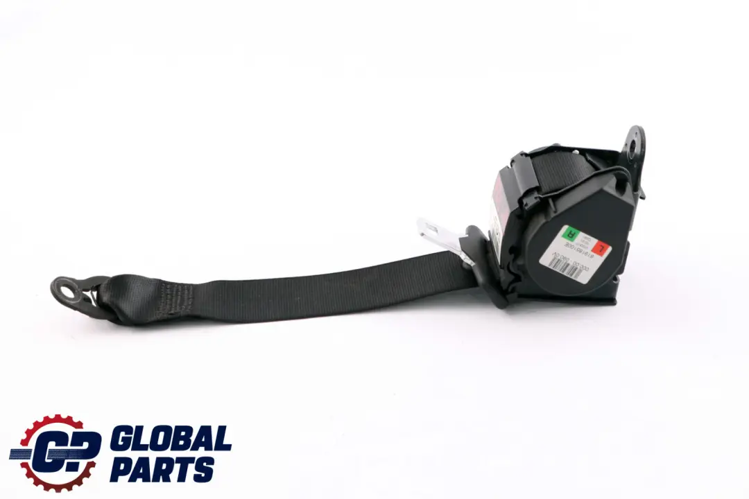 BMW 1 3 Series F20 F30 Rear Seat Left Right N/O/S Upper Outer Belt Black - SKU 7243309 - Part number 7243309