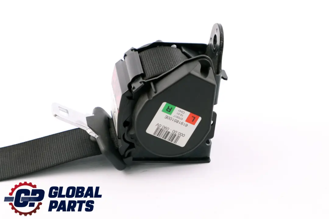 BMW 1 3 Series F20 F30 Rear Seat Left Right N/O/S Upper Outer Belt Black - SKU 7243309 - Part number 7243309