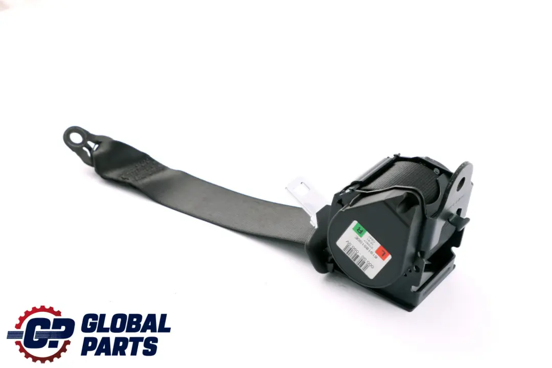 BMW 1 3 Series F20 F30 Rear Seat Left Right N/O/S Upper Outer Belt Black - SKU 7243309 - Part number 7243309