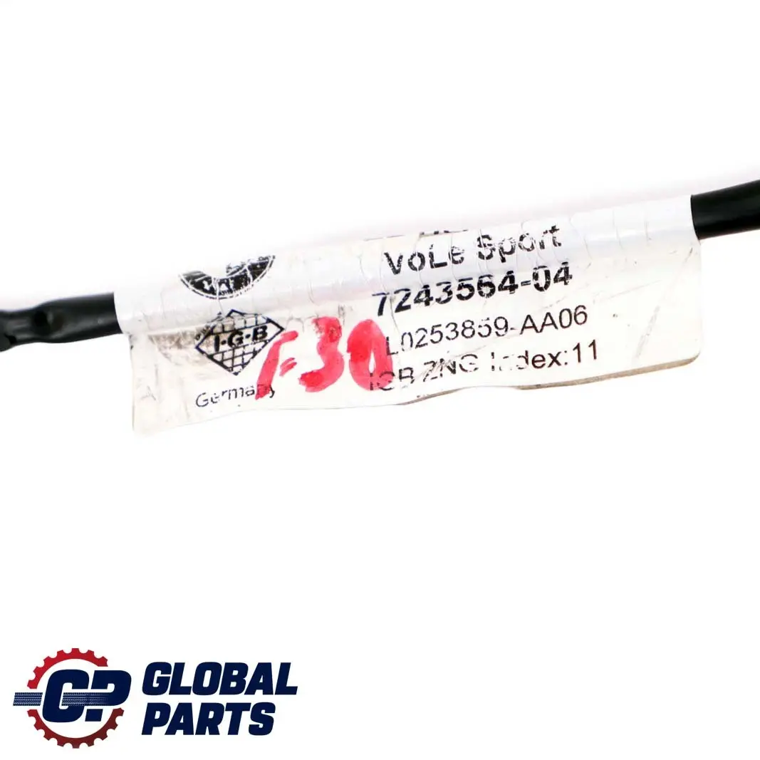 BMW F20 F30 Elemento De Calefacción Del Respaldo Deportivo Delantero - SKU 7243564 - Número de pieza 7243564