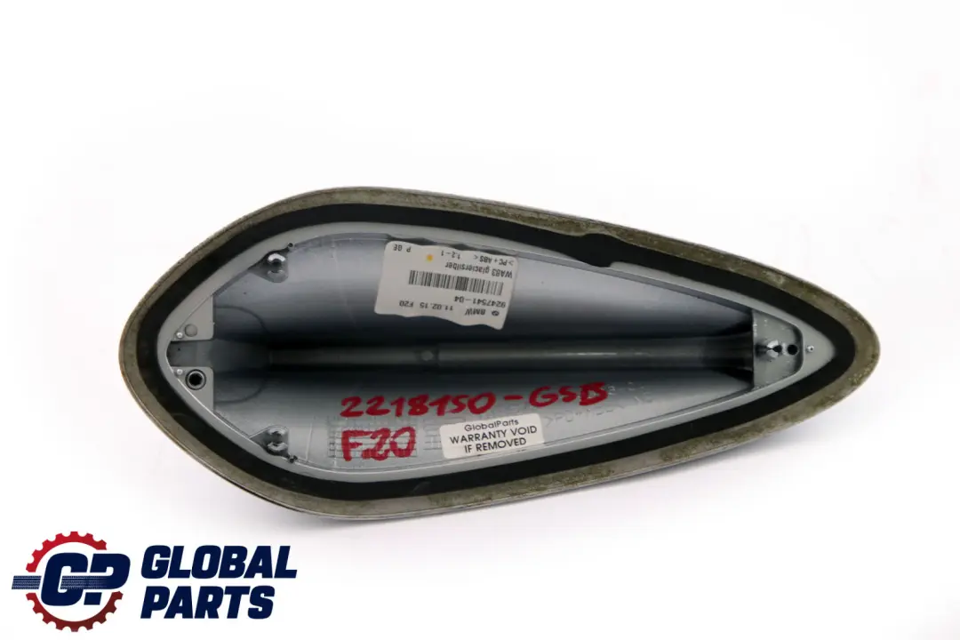 BMW 1 3 Series F20 F21 F31 F34 Empty Housing For Roof Antenna Glacier Silber - SKU 7244033-GSB - Part number 2218150