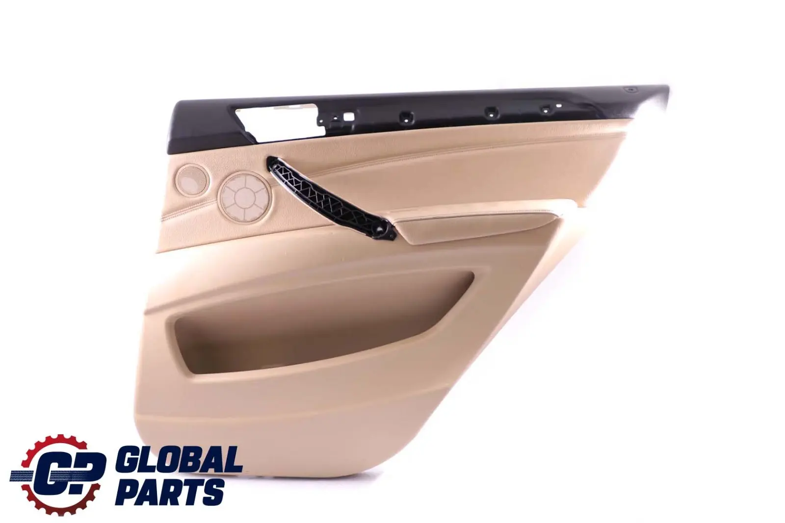 BMW E70 Beige Cuero Trasero Derecho O / S Panel De La tarjeta De puerta 7244418