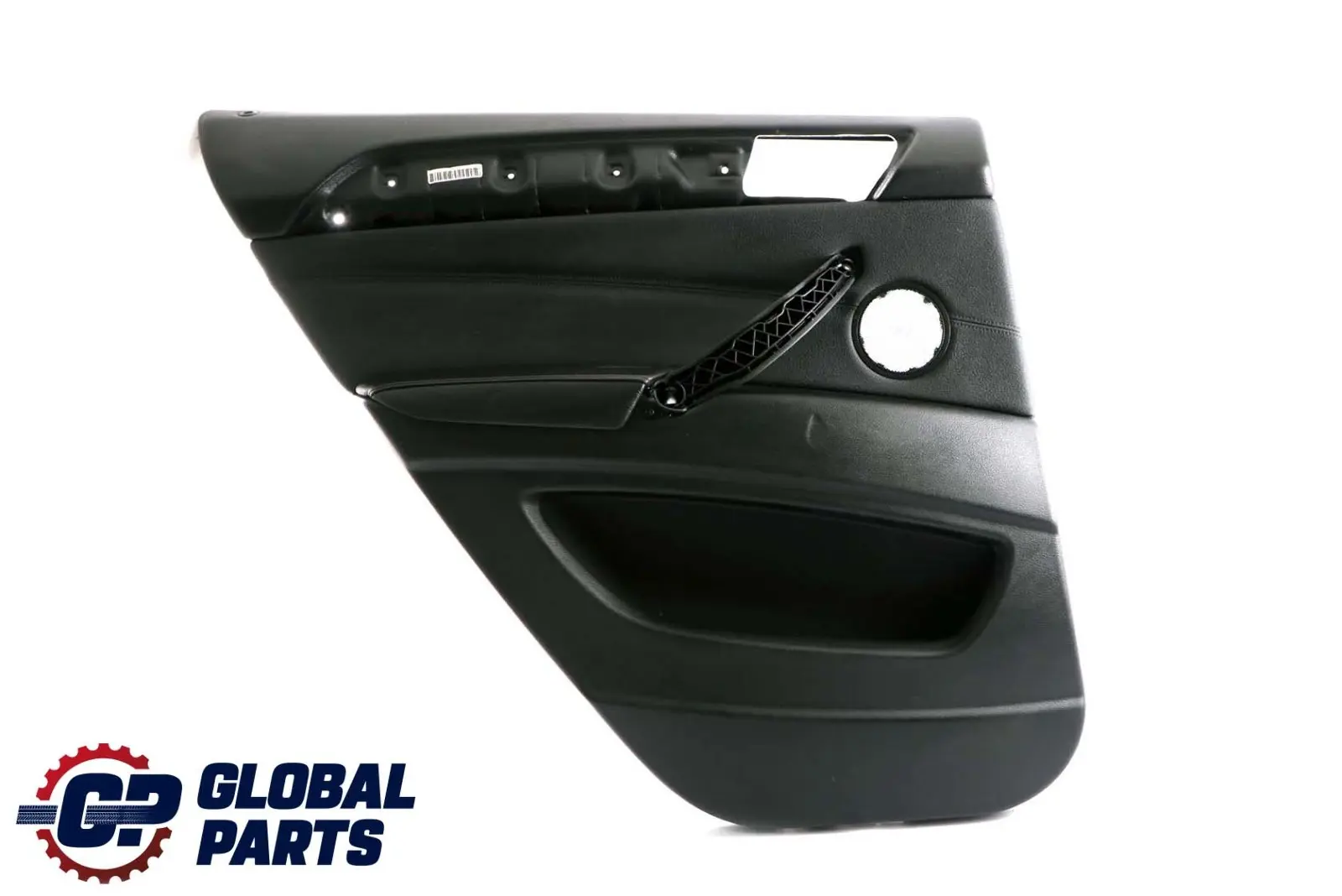 BMW X6 Series E71 Black Leather Rear Left N/S Door Card Trim Panel 7244797