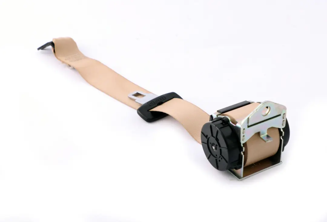 Centre Upper Belt Beige to BMW 3 Series E90 LCI E90N Rear with Part number 7245603 BMW 3 Series E90 LCI E90N Rear Centre Upper Belt Beige - SKU 7245603 - Part number 7245603