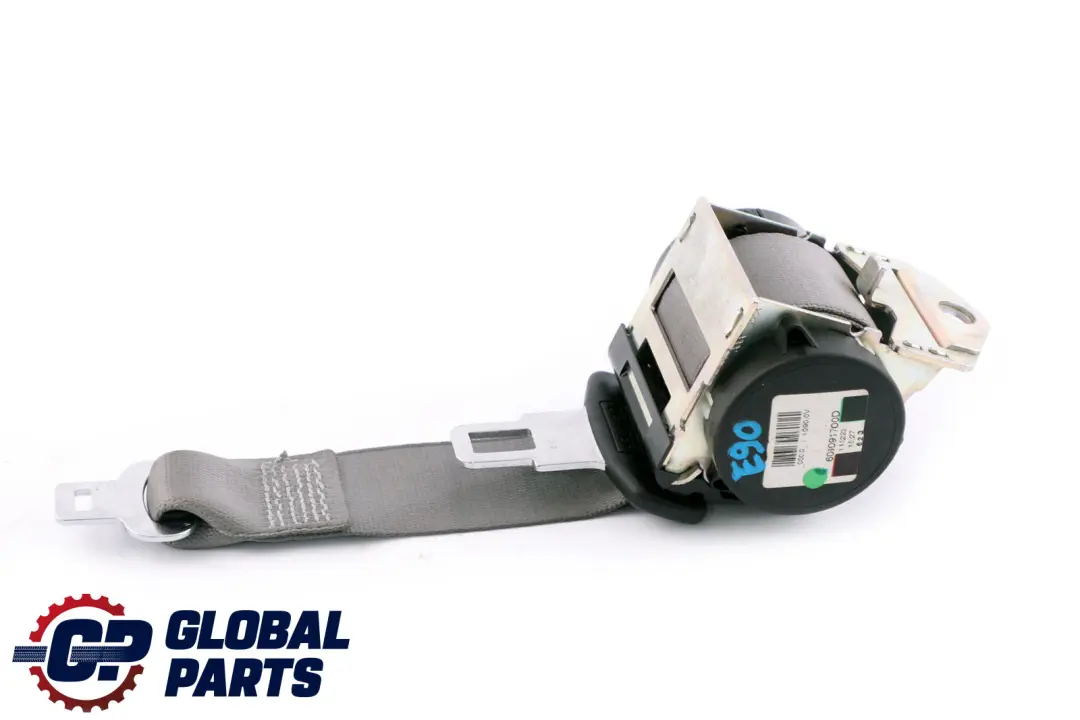 Cinghia Centrale Posteriore Grigio Grau per BMW Serie 3 E90 E90N LCI con numero di parte 7245606 BMW Serie 3 E90 E90N LCI Cinghia Centrale Posteriore Grigio Grau - SKU 7245606 - Numero di parte 7245606