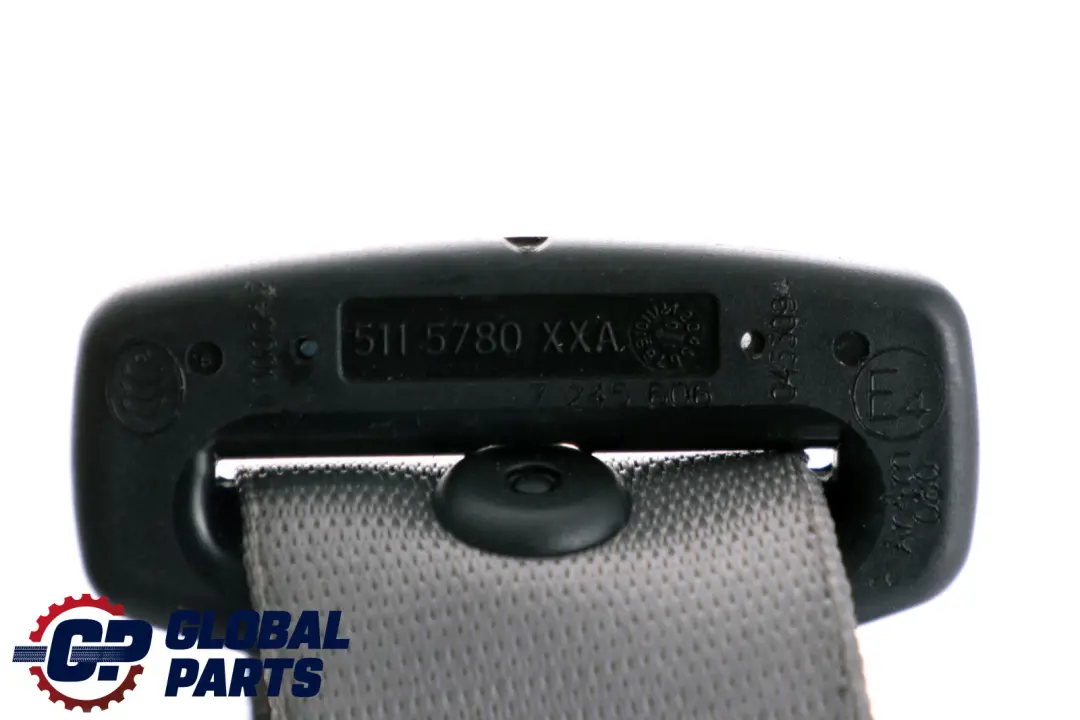 Centre Upper Belt Grey Grau to BMW 3 Series E90 E90N LCI Rear with Part number 7245606 BMW 3 Series E90 E90N LCI Rear Centre Upper Belt Grey Grau - SKU 7245606 - Part number 7245606