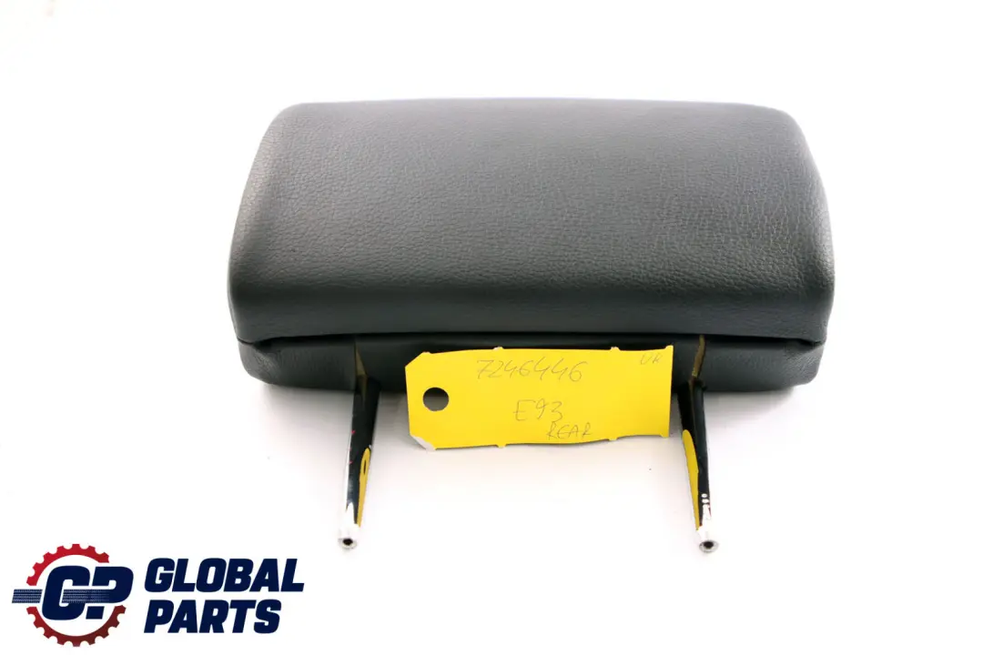 BMW E93 Convertible Rear Seat Black Leather Headrest Head Rest - SKU 7246446 - Part number 7246448