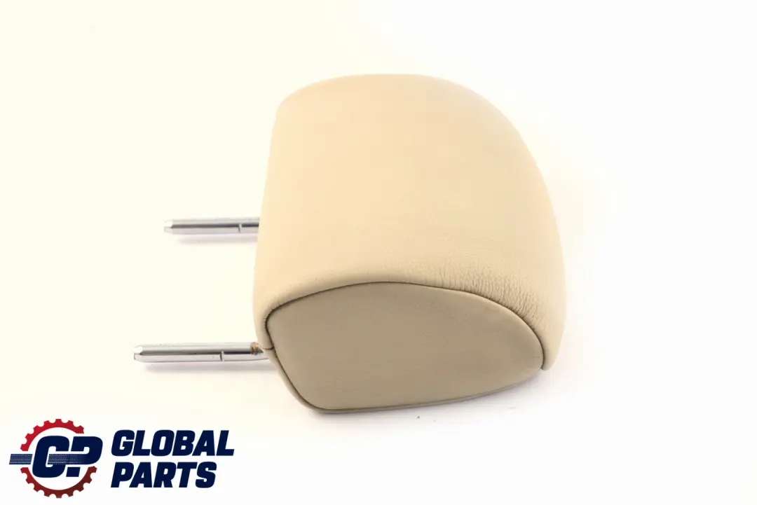 BMW E93 Convertible Rear Seat Cream Beige Leather Headrest - SKU 7246448 - Part number 7246448