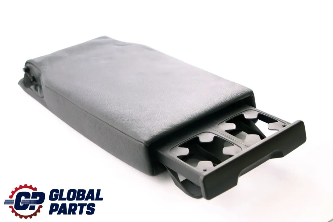 Middle Armrest Leather Black to BMW E90 E91 E92 1 Rear Seat with Part number 7246449 BMW E90 E91 E92 1 Rear Seat Middle Armrest Leather Black - SKU 7246449-1 - Part number 7246449