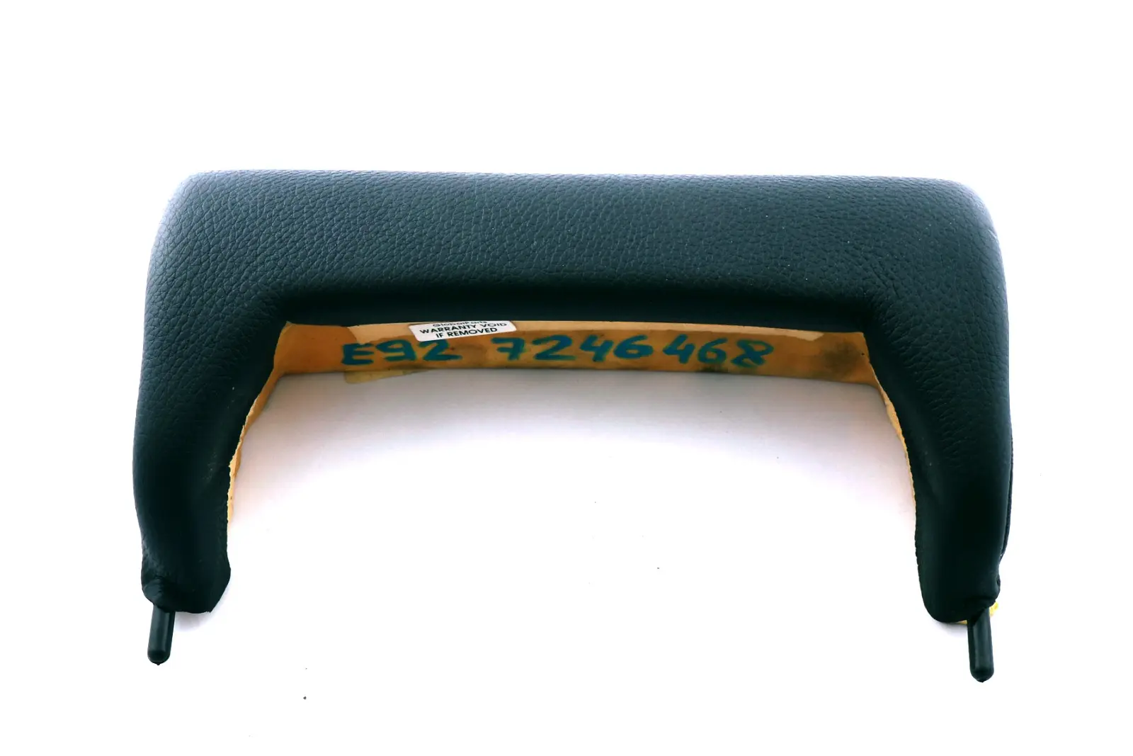 BMW E92 Interno Sedile Posteriore Imbottitura Rivestimento Pelle Nera