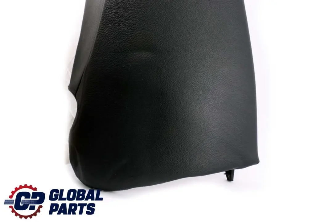 Left N/S Side Finisher Leather Dakota Black to BMW 3 E91 LCI Touring Rear Seat with Part number 7246577 BMW 3 E91 LCI Touring Rear Seat Left N/S Side Finisher Leather Dakota Black - SKU 7246577 - Part number 7246577