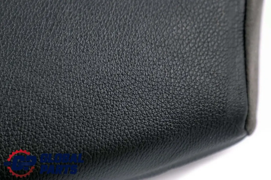 Left N/S Side Finisher Leather Dakota Black to BMW 3 E91 LCI Touring Rear Seat with Part number 7246577 BMW 3 E91 LCI Touring Rear Seat Left N/S Side Finisher Leather Dakota Black - SKU 7246577 - Part number 7246577