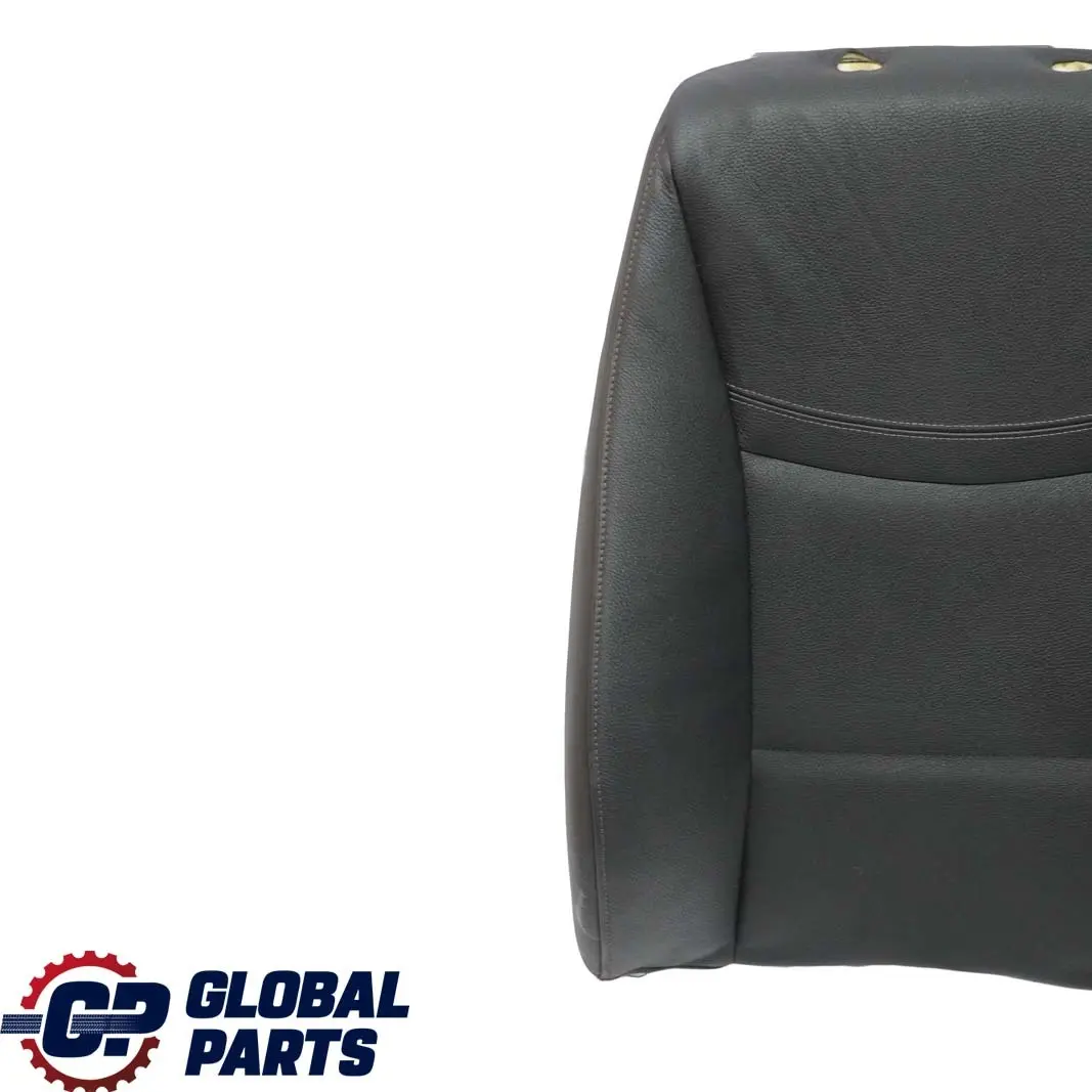 Housse de dossier de siège avant gauche Cuir noir Dakot pour BMW E90 E91 LCI à propos du numéro de pièce 7246799 BMW E90 E91 LCI Housse de dossier de siège avant gauche Cuir noir Dakot - SKU 7246799-2 - Numéro de pièce 7246799