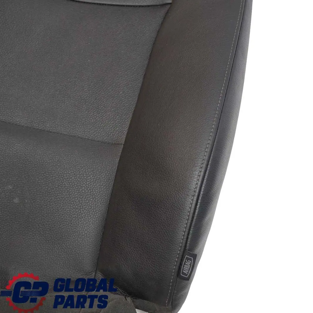 Front Left Seat Backrest Cover Black Leather Dakota to BMW 3 E90 E91 LCI with Part number 7246799 BMW 3 E90 E91 LCI Front Left Seat Backrest Cover Black Leather Dakota - SKU 7246799-2 - Part number 7246799
