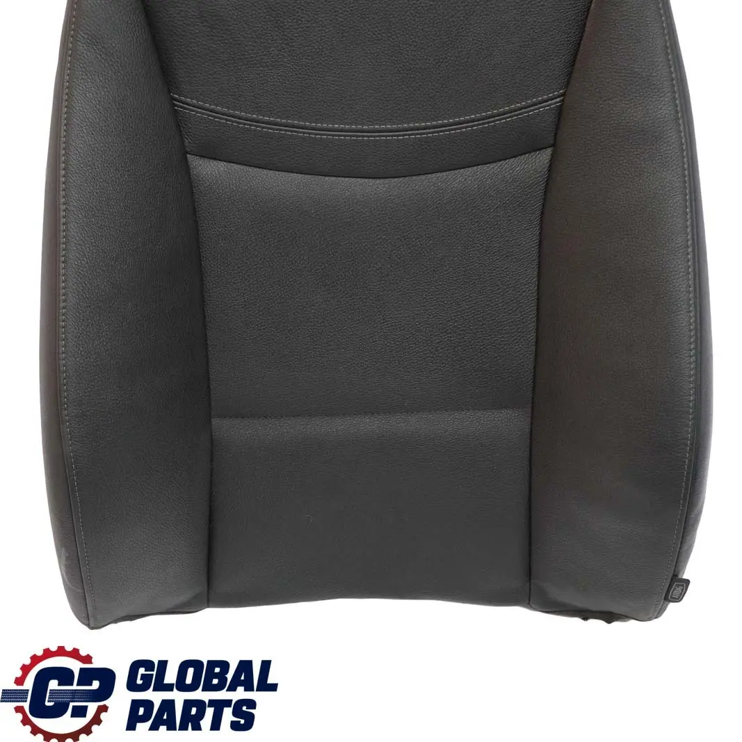 Front Left Seat Backrest Cover Black Leather Dakota to BMW 3 E90 E91 LCI with Part number 7246799 BMW 3 E90 E91 LCI Front Left Seat Backrest Cover Black Leather Dakota - SKU 7246799-2 - Part number 7246799